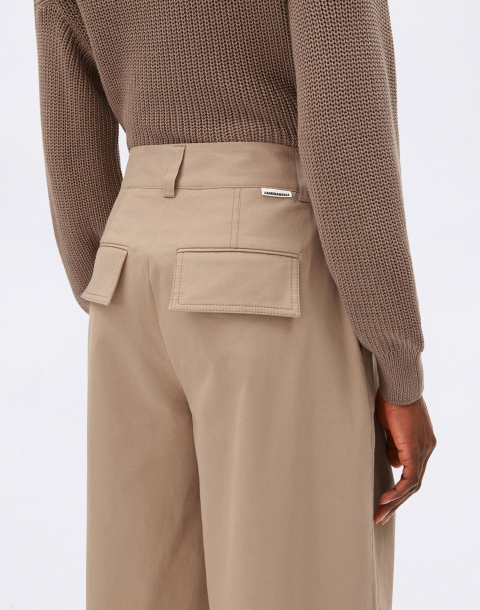 Armedangels Wide Chino Twill Pant 3231 true camel M