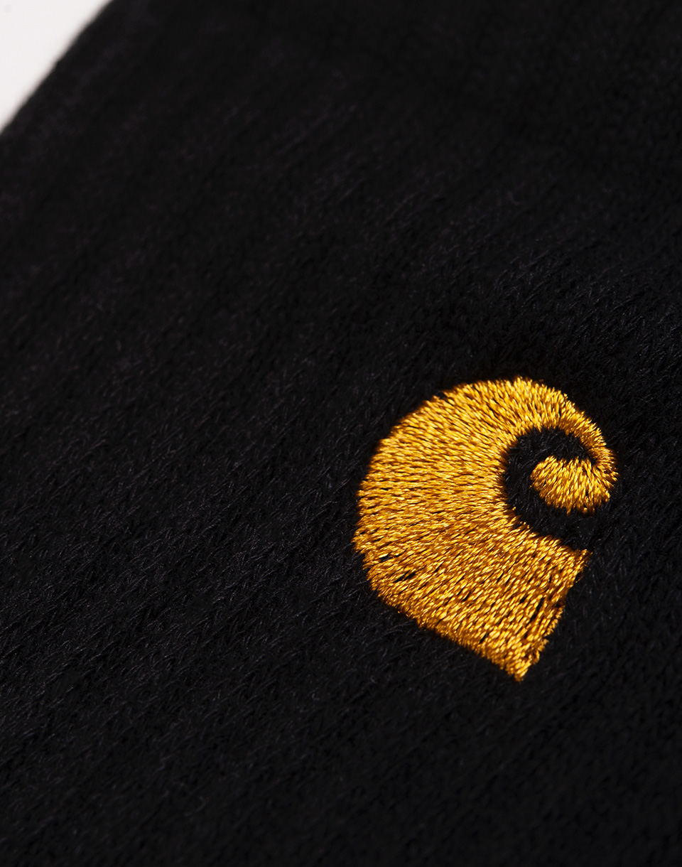 Carhartt WIP Chase Socks Black/Gold