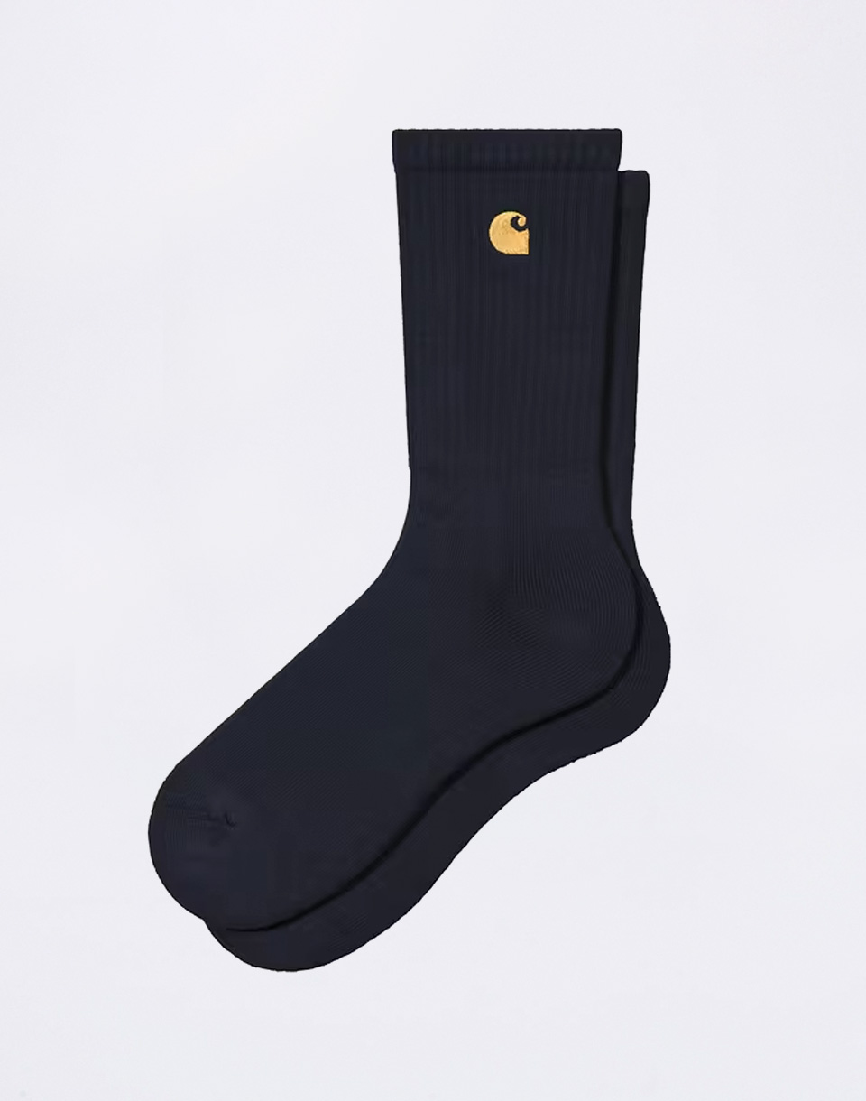 Carhartt WIP Chase Socks Dark Navy/Gold