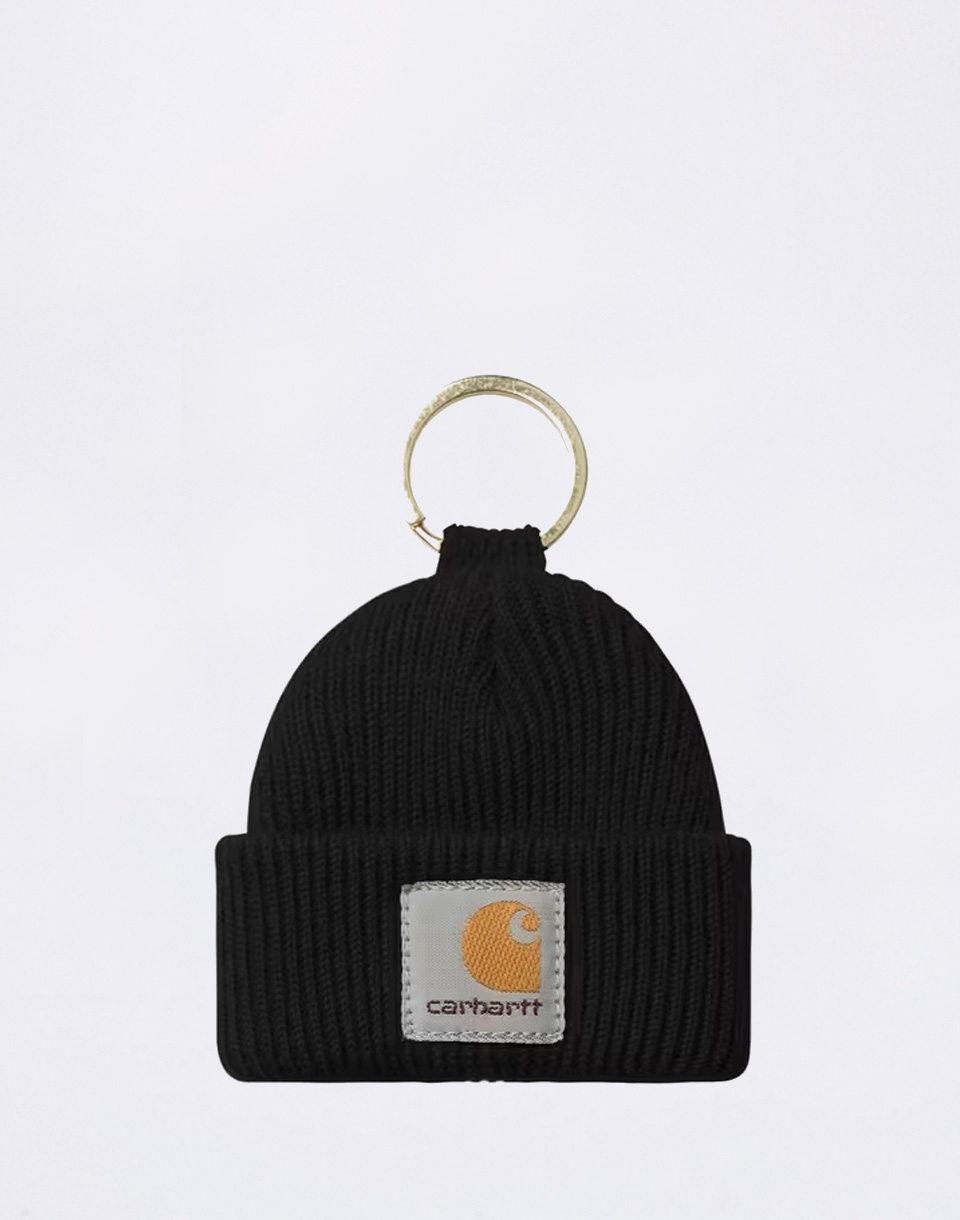 Carhartt WIP Mini Watch Hat Keychain Black