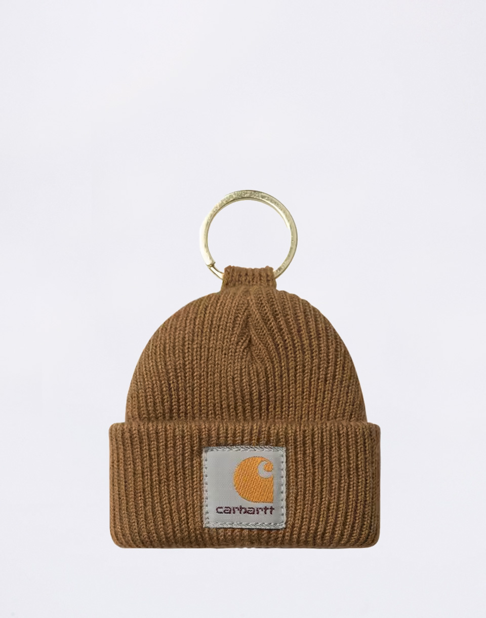 Carhartt WIP Mini Watch Hat Keychain Hamilton Brown