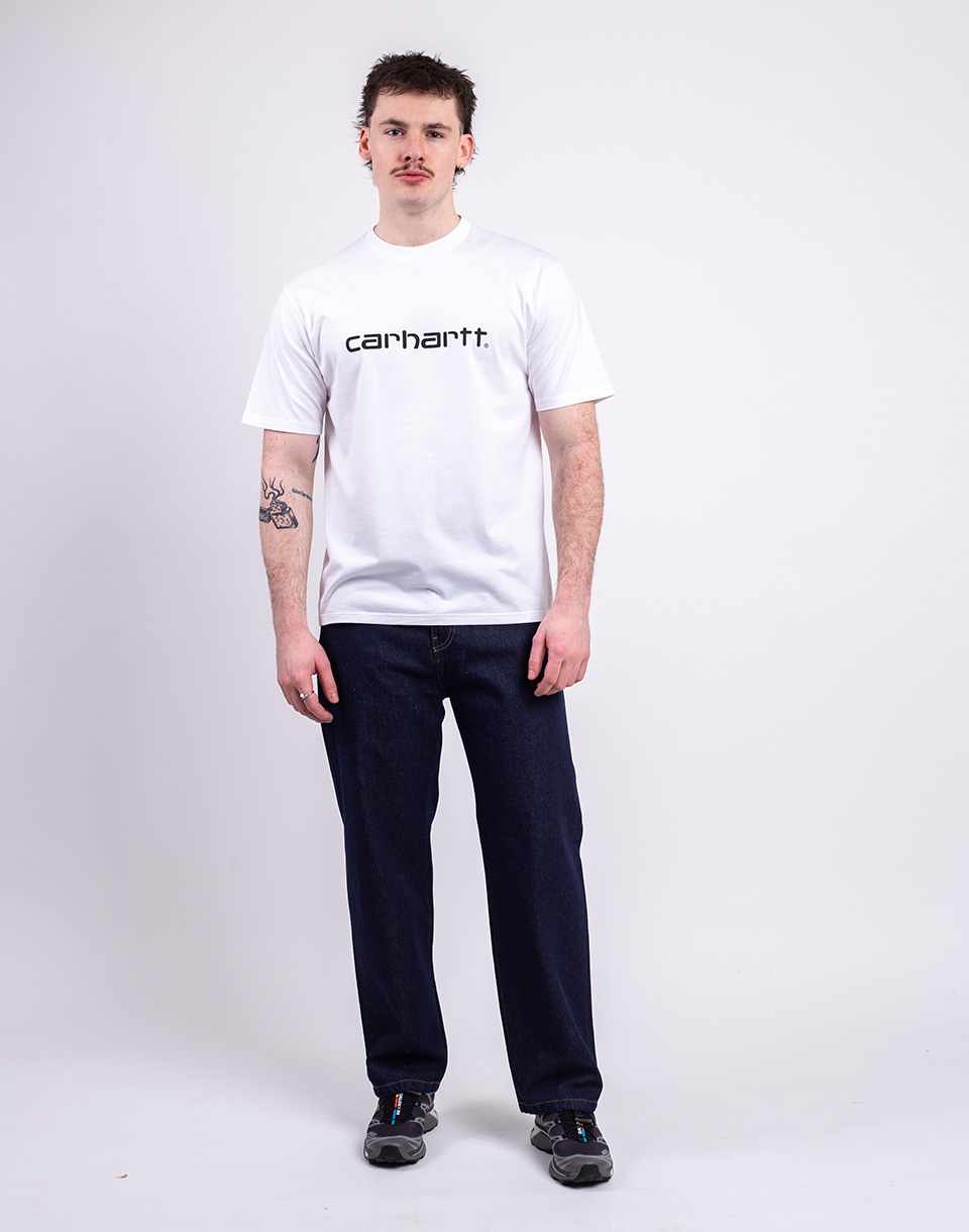 Carhartt WIP S/S Script T-Shirt White/Black S