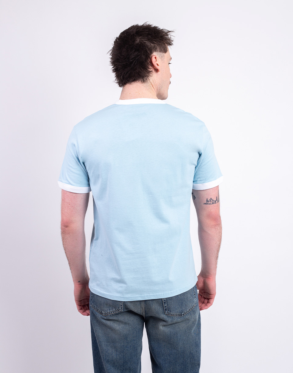 Carhartt WIP S/S Ip Ringer T-Shirt Icaria/White/White S