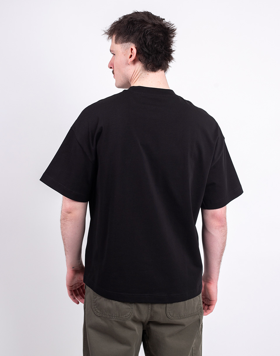 Carhartt WIP S/S Link Script T-Shirt Black/White S