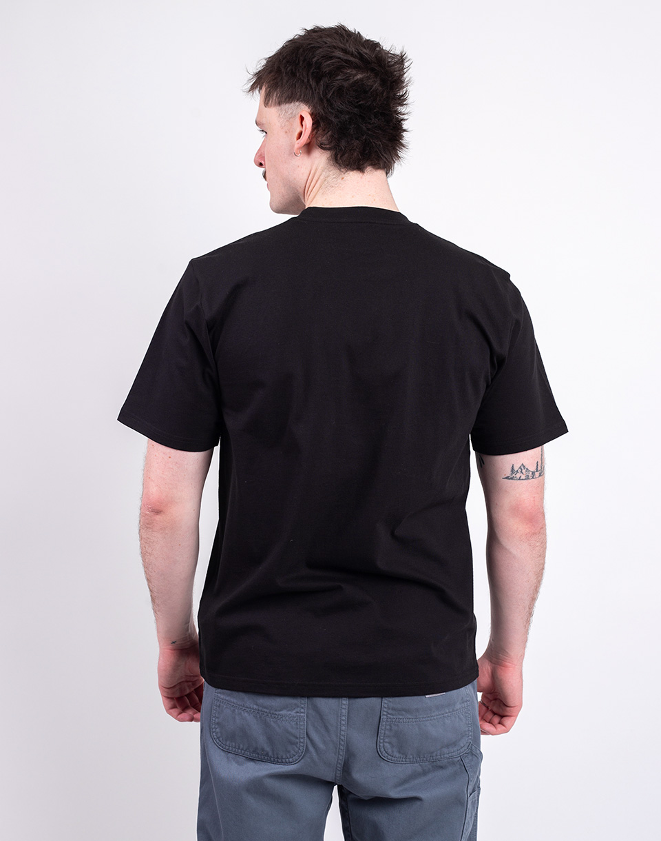 Carhartt WIP S/S Script T-Shirt Black/White M