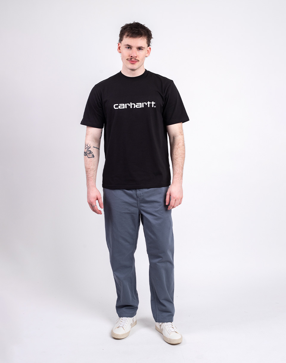 Carhartt WIP S/S Script T-Shirt Black/White M