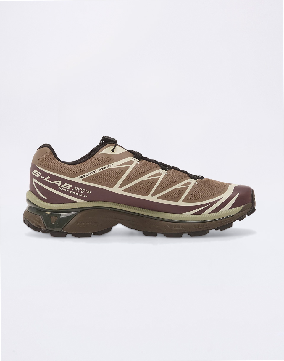 Salomon XT-6 Walnut/Huckleberry/Urban Chic 40 2/3