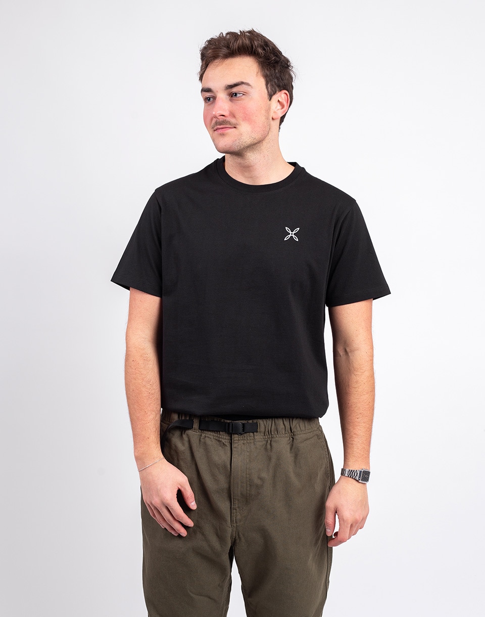 Tričko Montura Basic Logo T-Shirt 90 BLACK