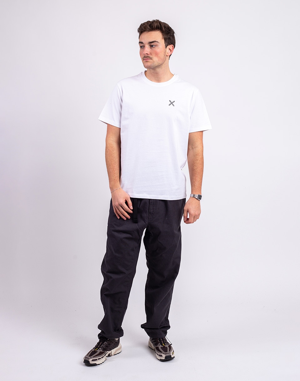 Montura Basic Logo T-Shirt 00 WHITE S