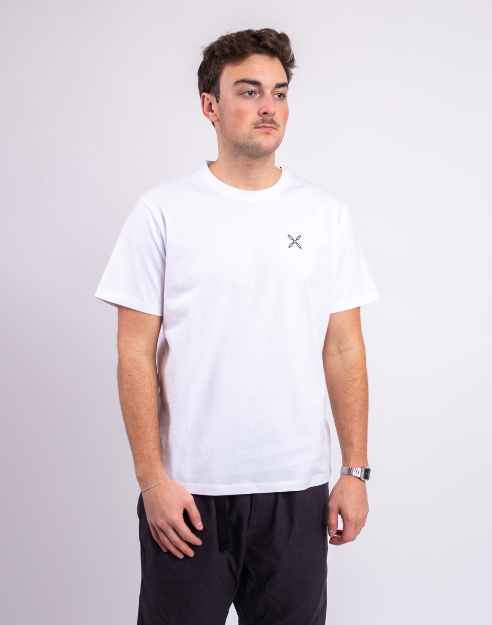 Tričko Montura Basic Logo T-Shirt 00 WHITE