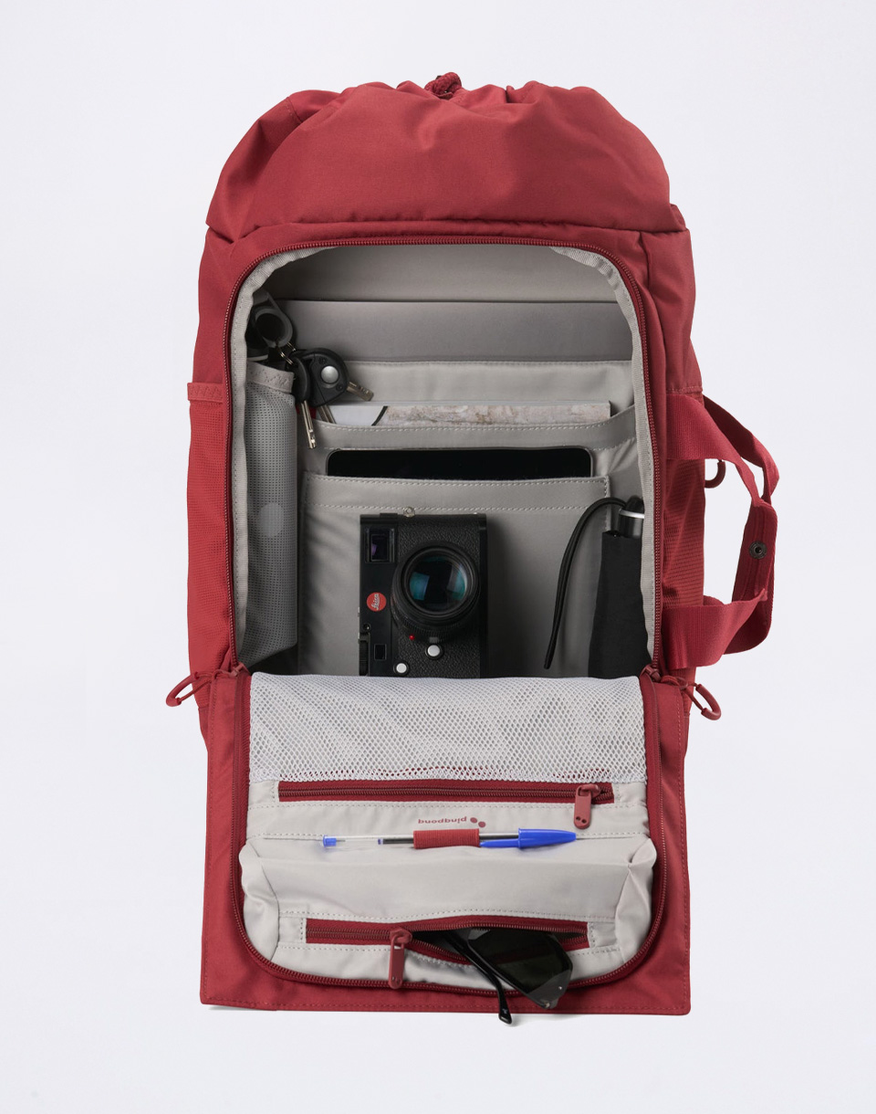 pinqponq Blok Medium Sienna Red