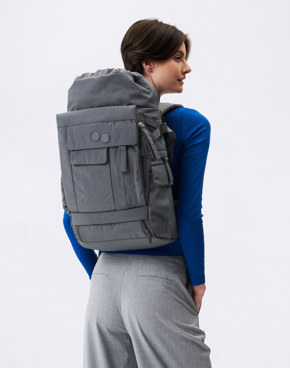 pinqponq Blok Medium Crinkle Grey