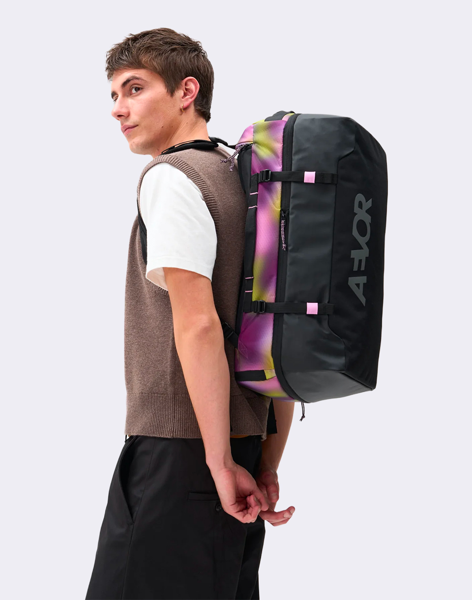 Aevor Duffel Pack Proof Psychedelic Slush