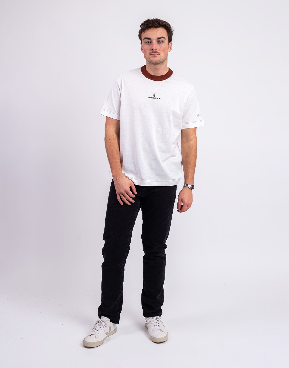 ONE OF XX Sequoia Ringer Loose Fit T-shirt Sequoia M