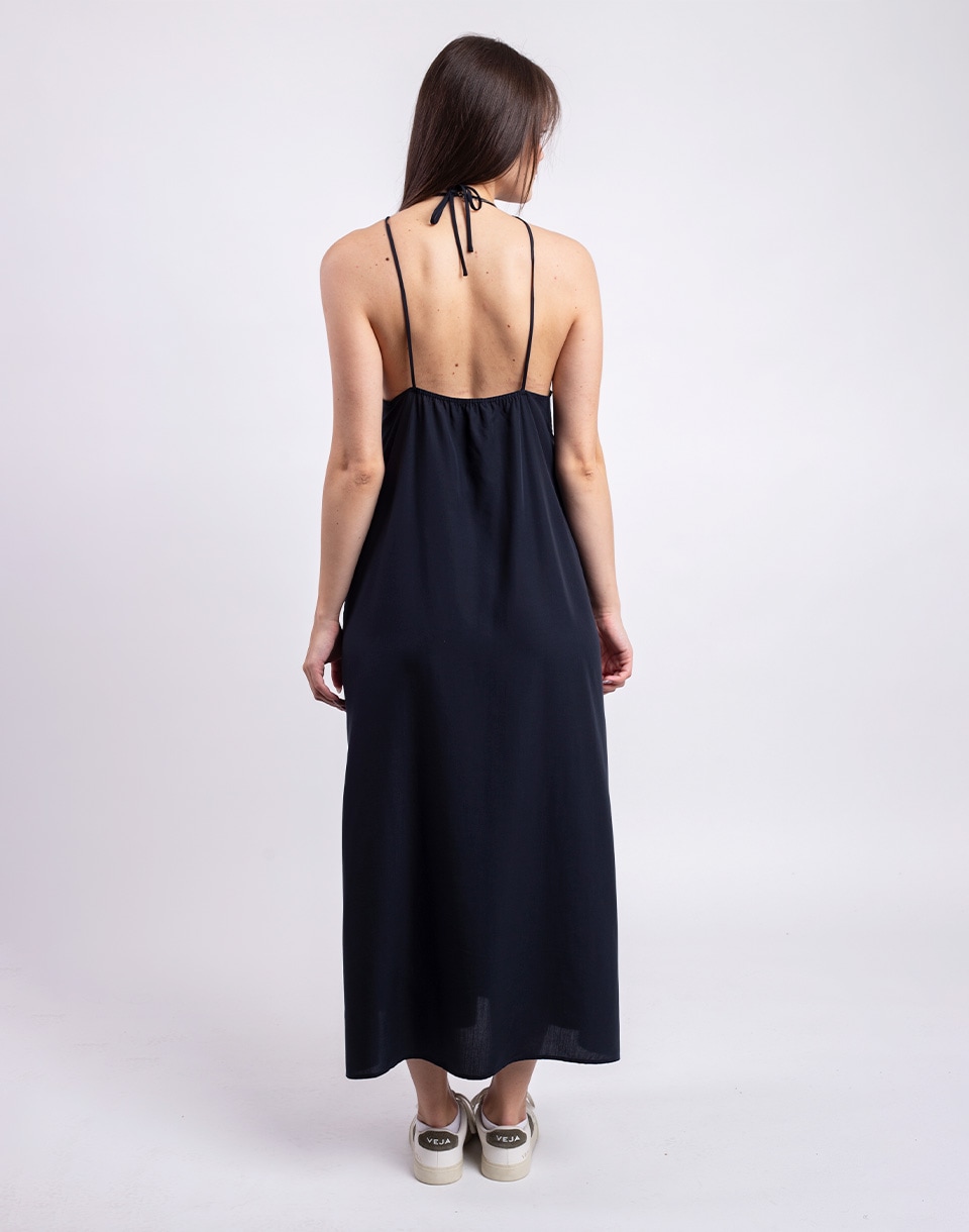 ECOALF Crome Dress DARK NAVY S