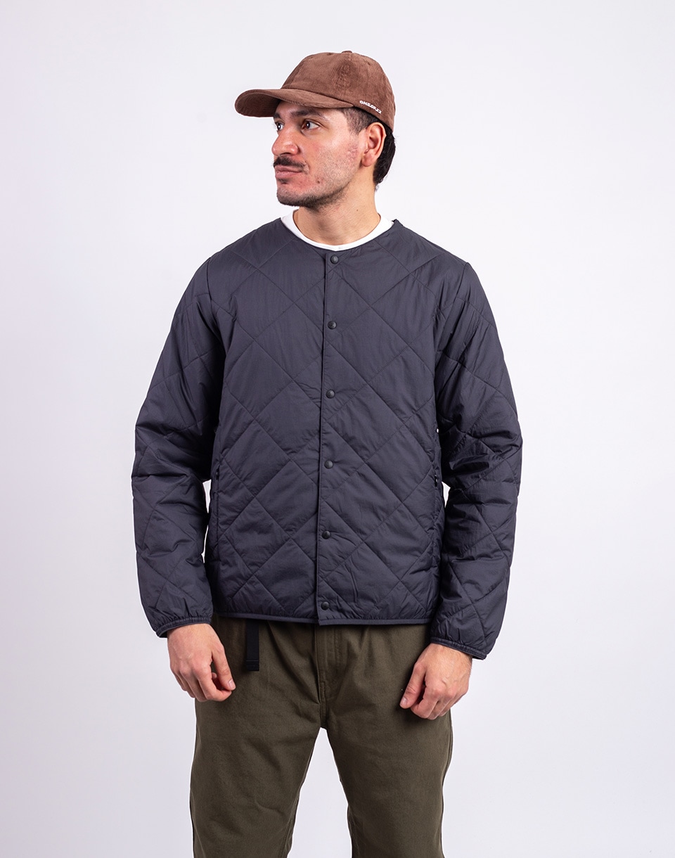 Gramicci Thermal Insulation Quilted Jacket BLACK L