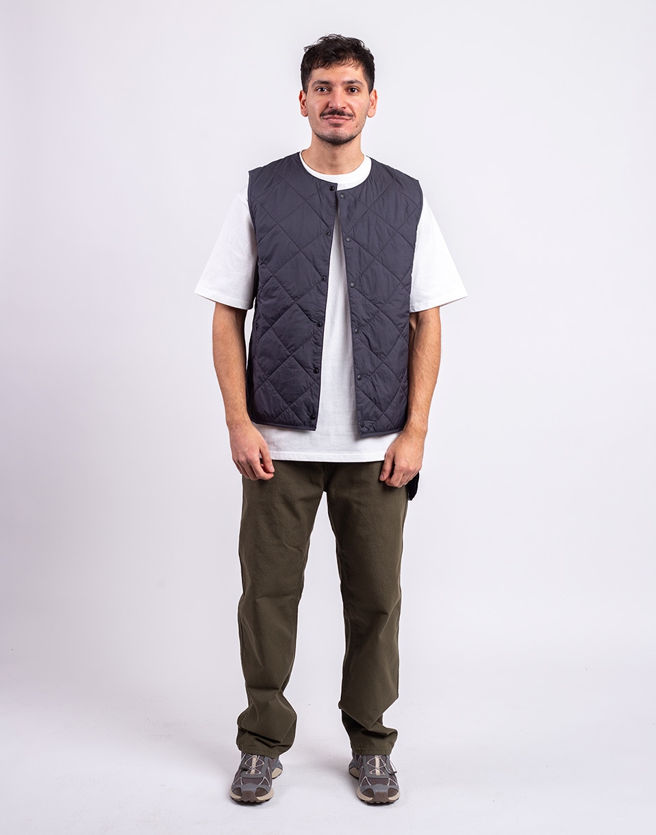 Gramicci Thermal Insulation Quilted Vest BLACK M