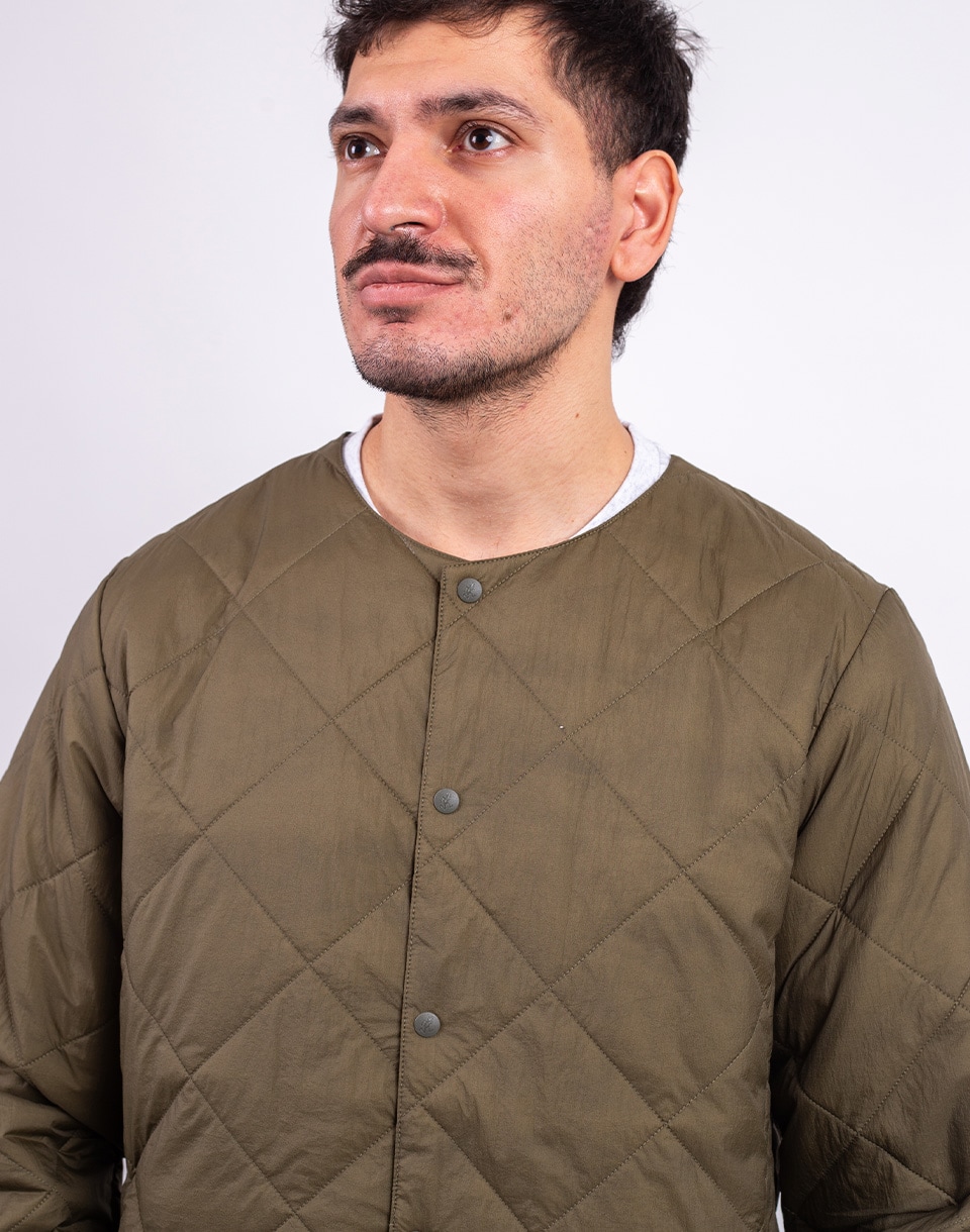 Gramicci Thermal Insulation Quilted Jacket DEEP LAUREL M