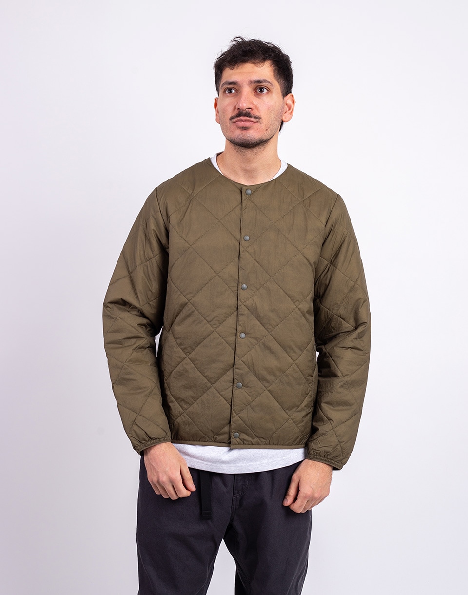 Gramicci Thermal Insulation Quilted Jacket DEEP LAUREL M