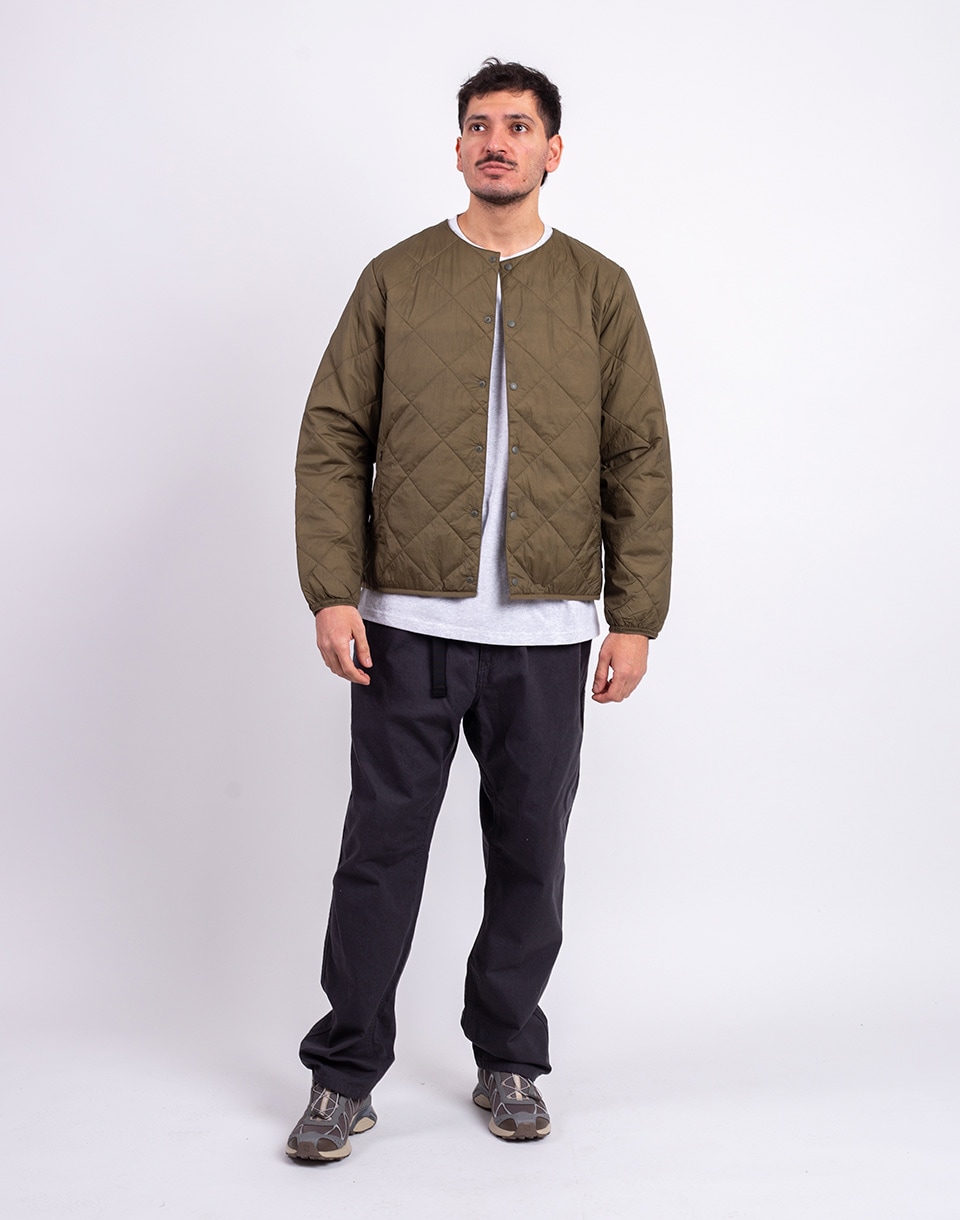 Gramicci Thermal Insulation Quilted Jacket DEEP LAUREL M
