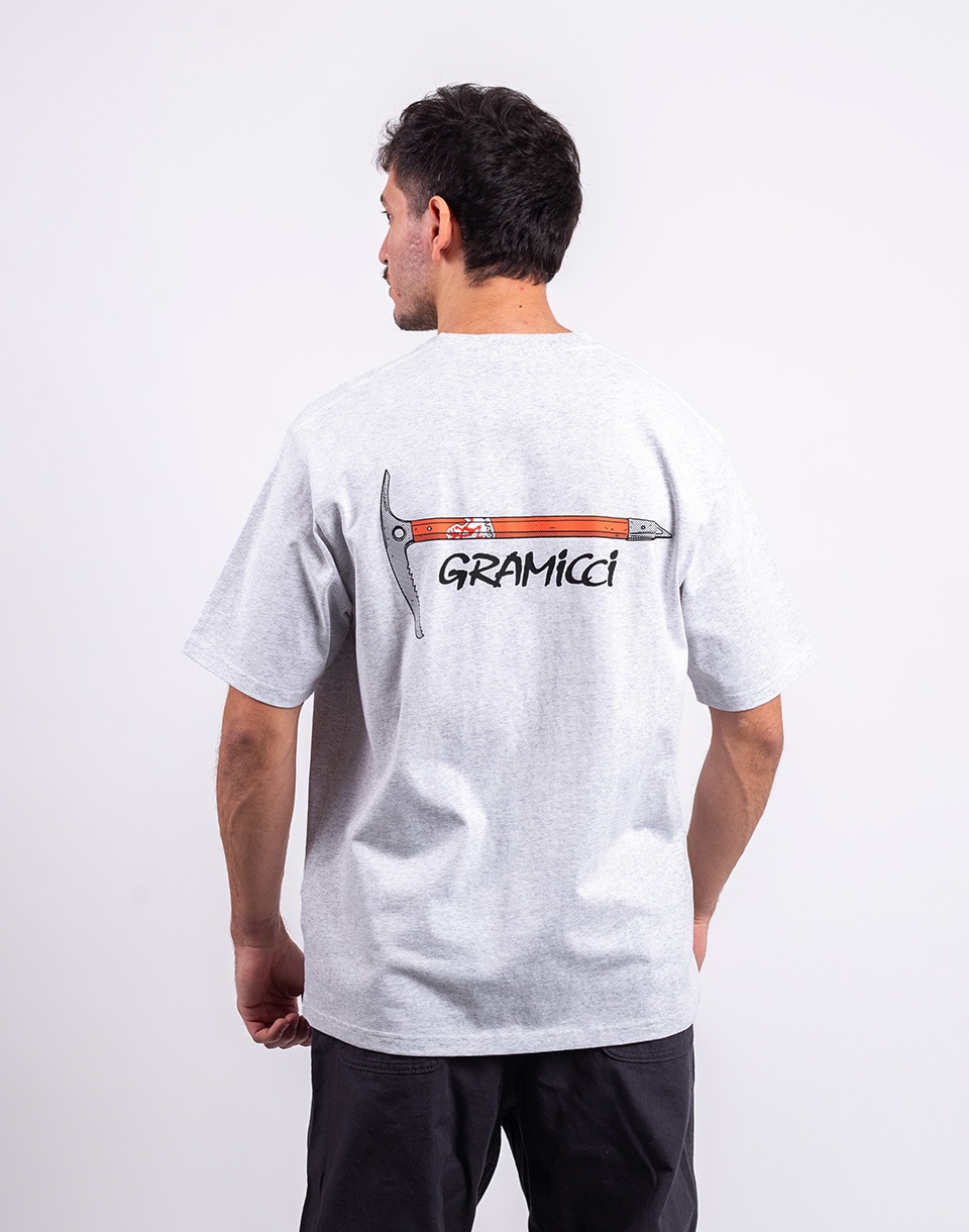Gramicci Ice Axe Tee HEATHER ASH M