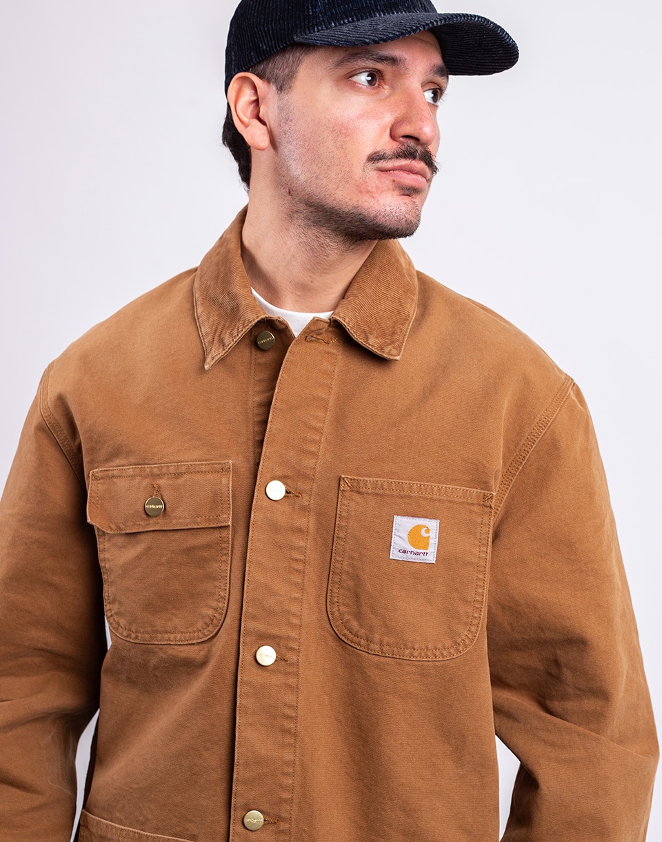 Carhartt WIP Michigan Coat Hamilton Brown/Hamilton stone canvas M