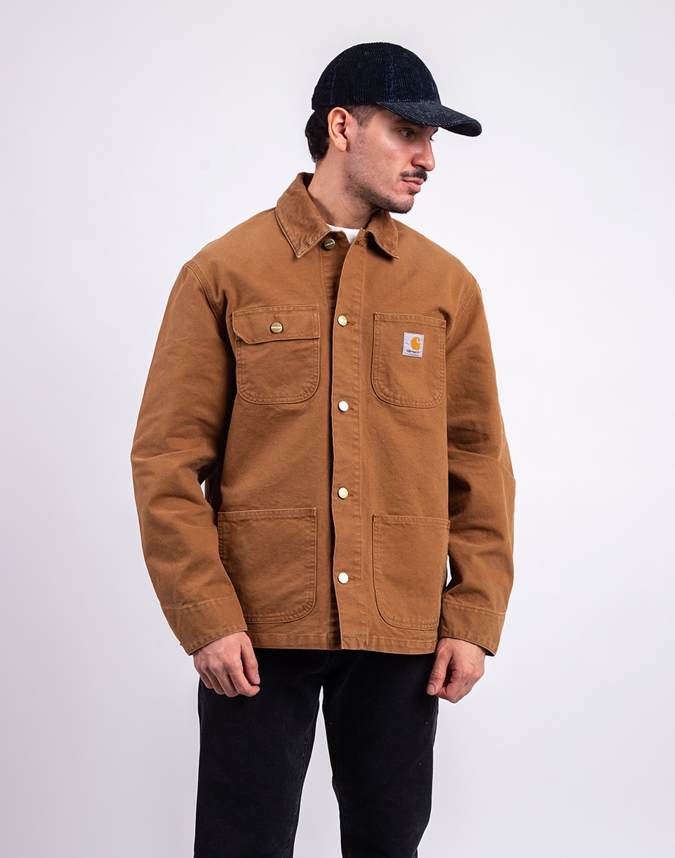 Carhartt WIP Michigan Coat Hamilton Brown/Hamilton stone canvas XL