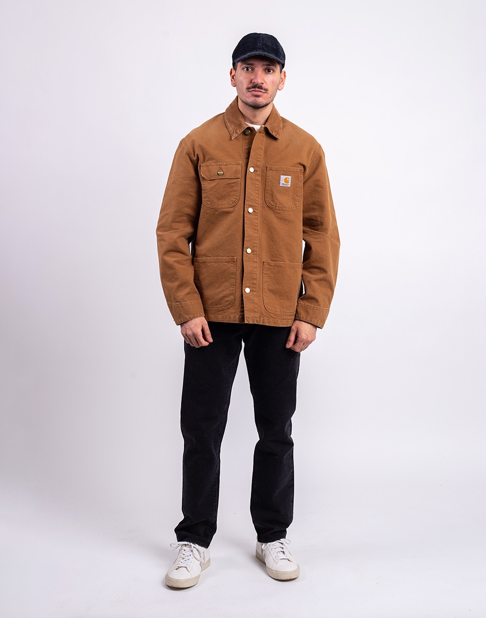 Carhartt WIP Michigan Coat Hamilton Brown/Hamilton stone canvas M