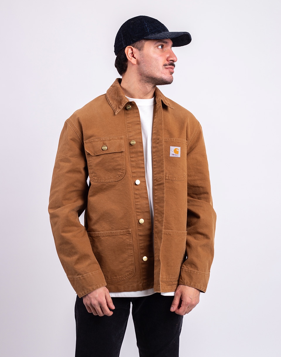 Carhartt WIP Michigan Coat Hamilton Brown/Hamilton stone canvas M