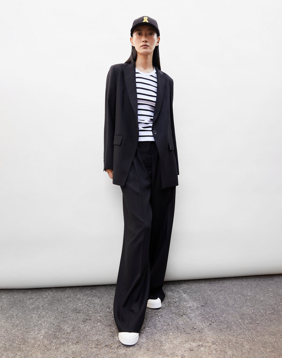 Armedangels Kardaa Stripes 307 white-black M
