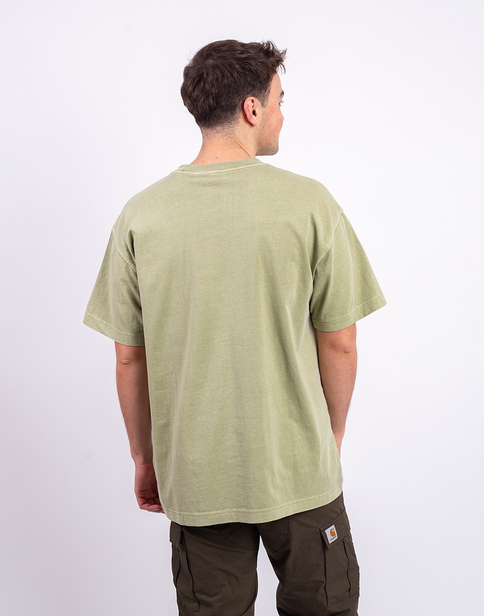 Carhartt WIP S/S Nelson T-Shirt Gentle Green garment dyed S