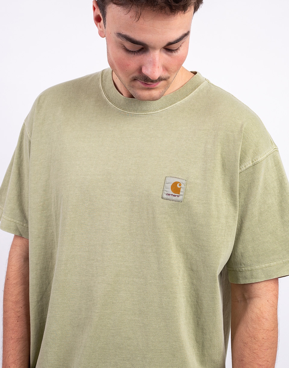 Carhartt WIP S/S Nelson T-Shirt Gentle Green garment dyed S