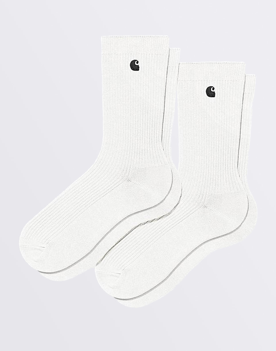 Carhartt WIP Madison Pack Socks White/Black + White/Black
