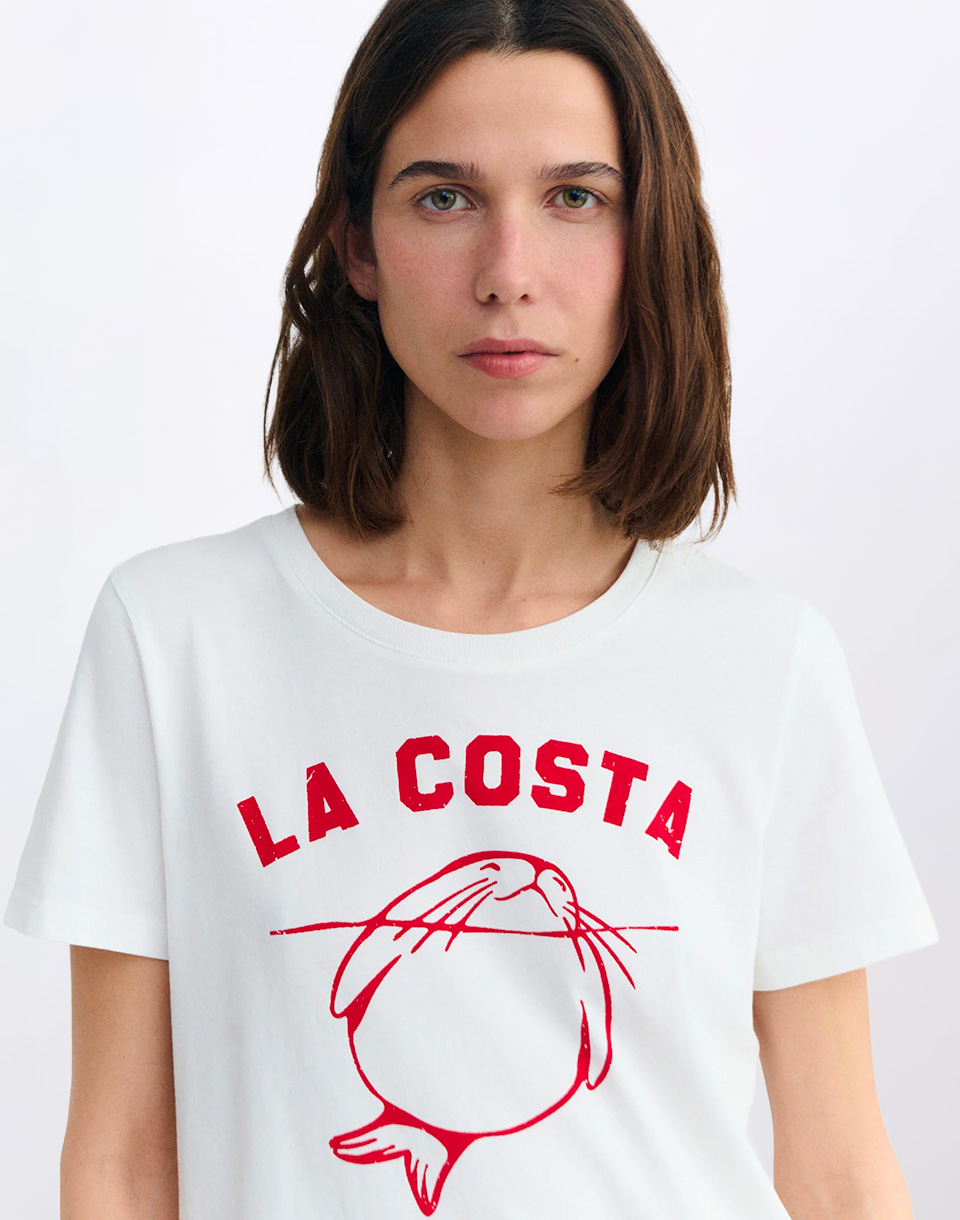 Thinking MU Animal Motel Ida Tee WHITE M