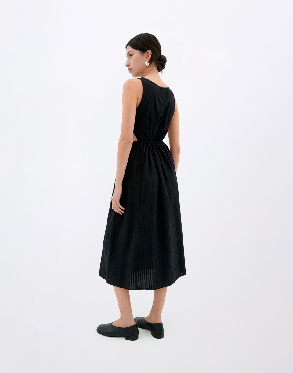 Thinking MU Black Kin Dress BLACK S