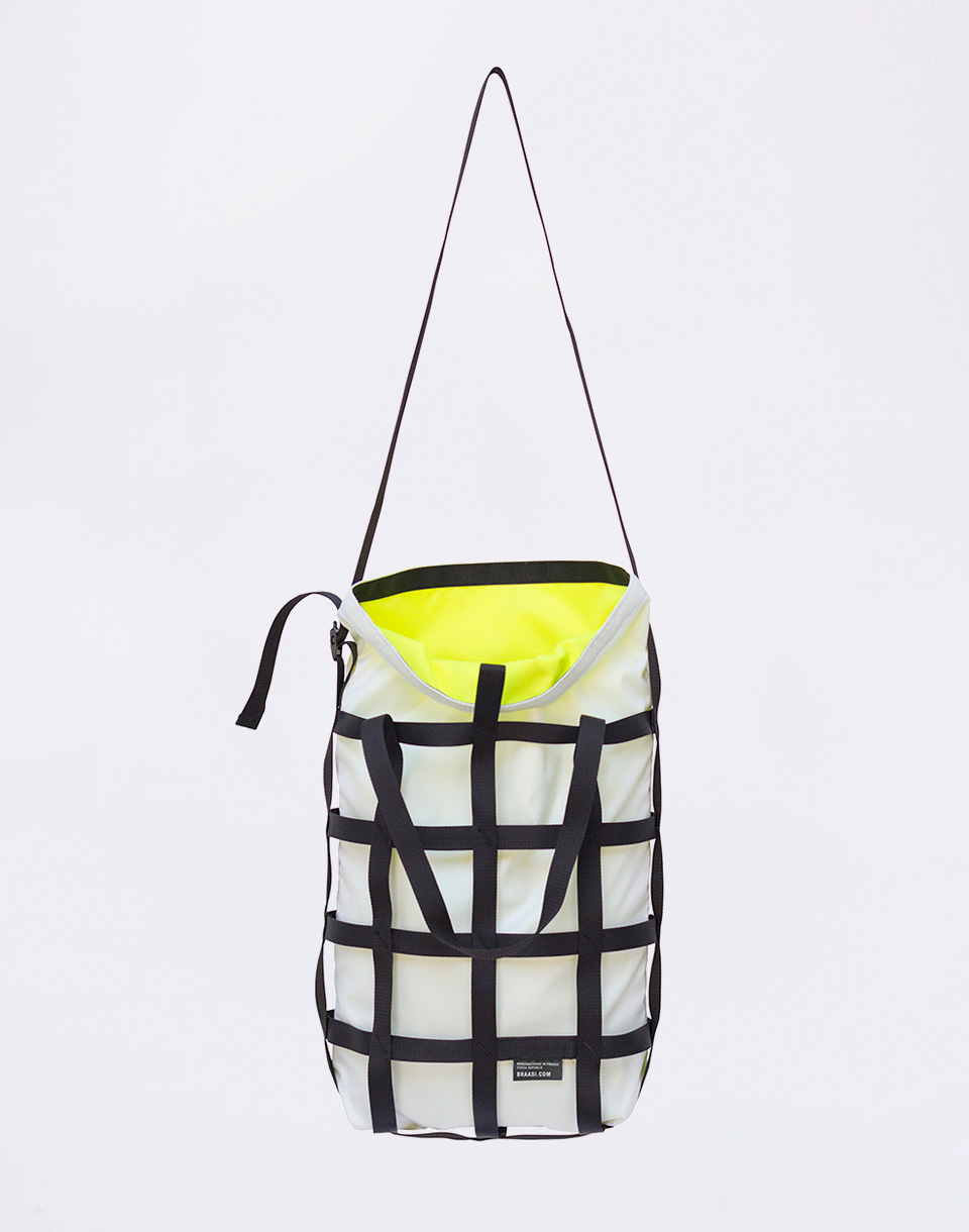 Braasi Industry Georgina white/signal yellow