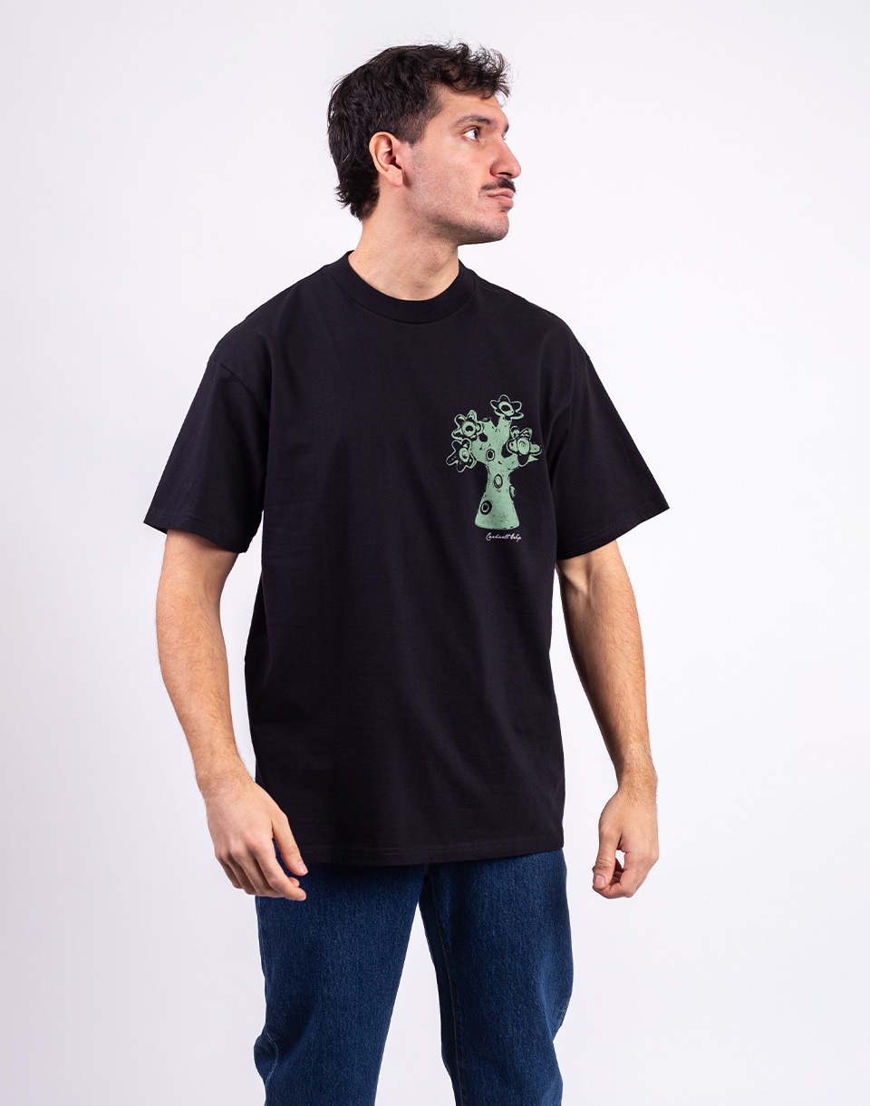 Carhartt WIP S/S Forma T-Shirt Black heavy stone wash M