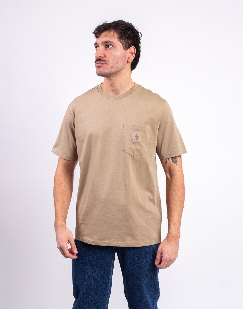 Tričko Carhartt WIP S/S Pocket T-Shirt Iroko