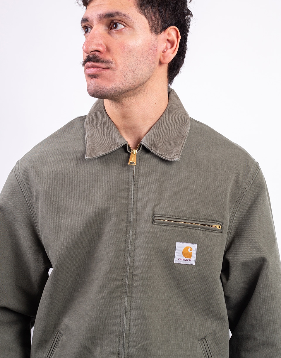 Carhartt WIP Detroit Jacket Leaf/Leaf stone canvas M