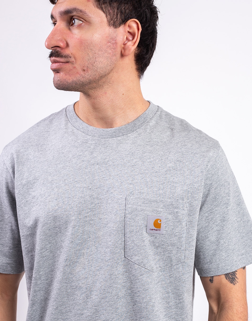 Carhartt WIP S/S Pocket T-Shirt Grey Heather S