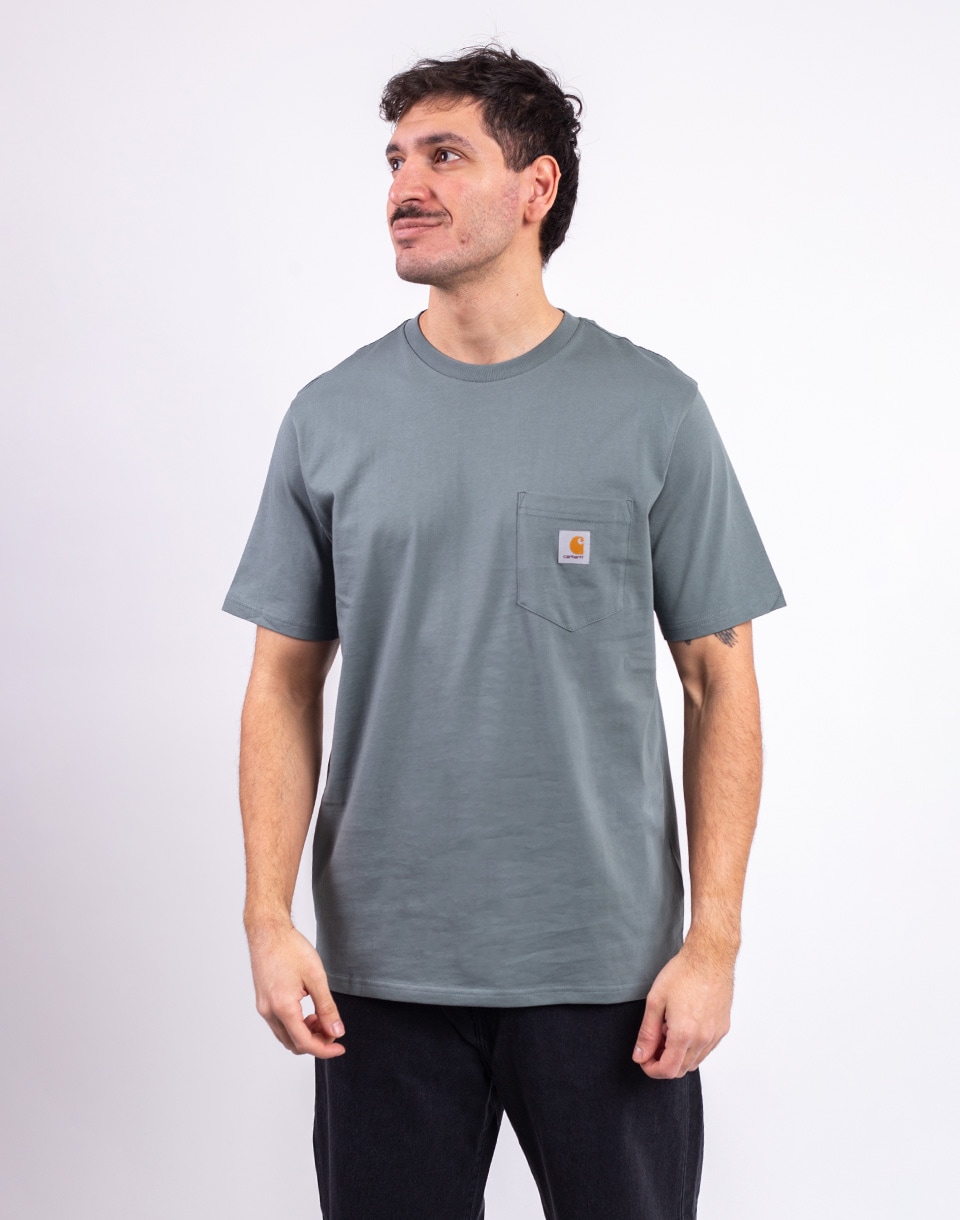 Tričko Carhartt WIP S/S Pocket T-Shirt Velvet Green
