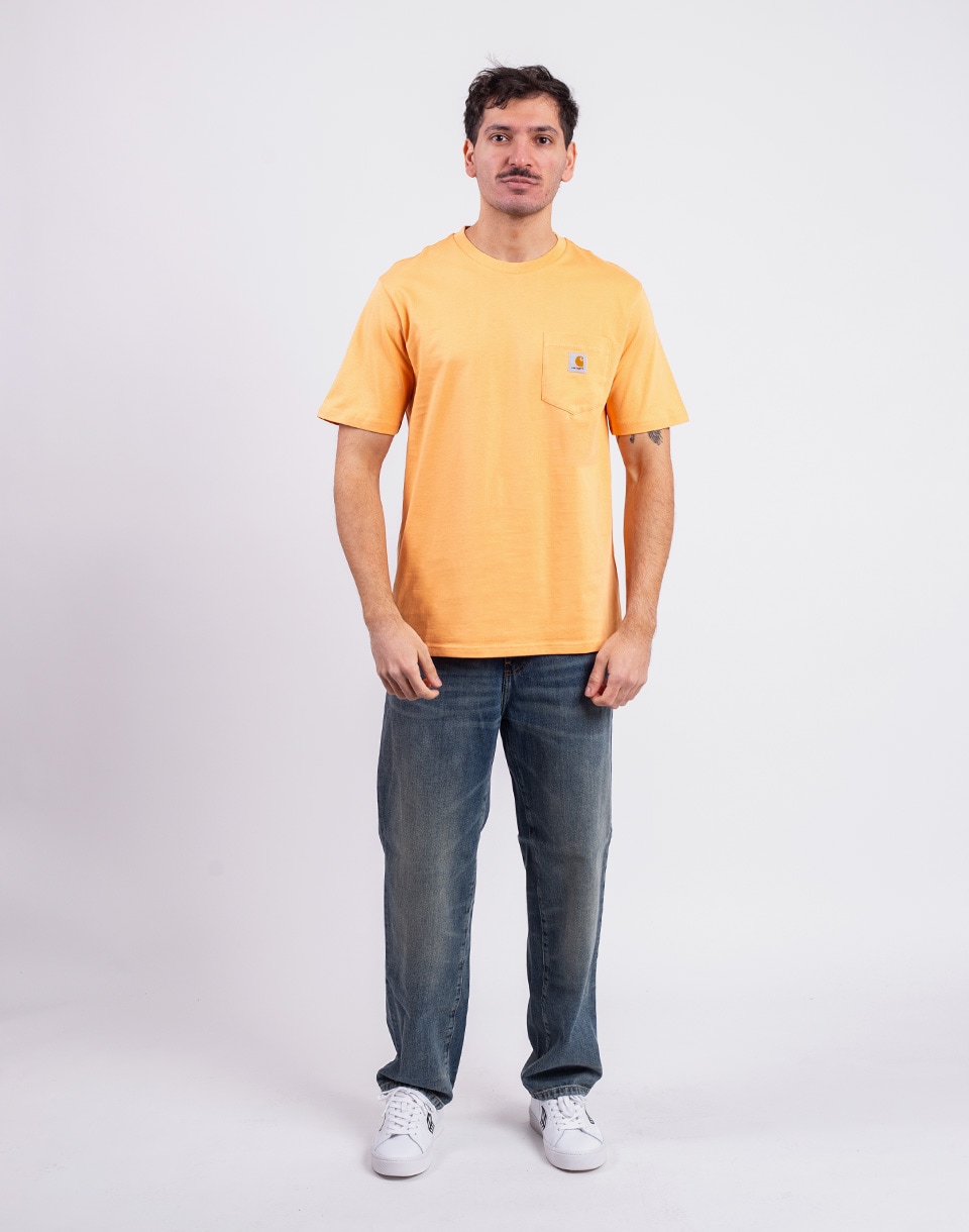 Carhartt WIP S/S Pocket T-Shirt Gentle Orange M
