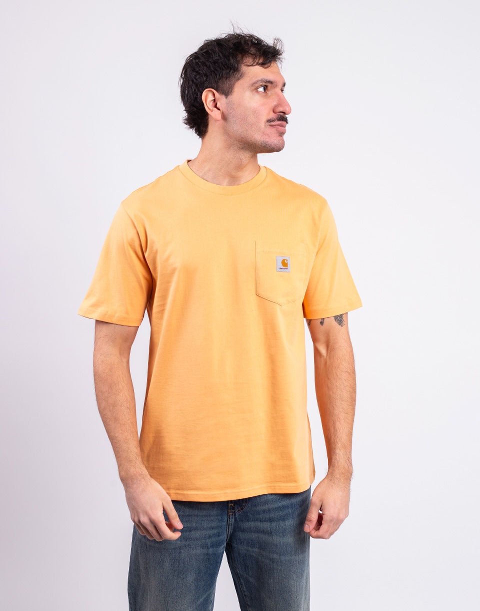 Tričko Carhartt WIP S/S Pocket T-Shirt Gentle Orange