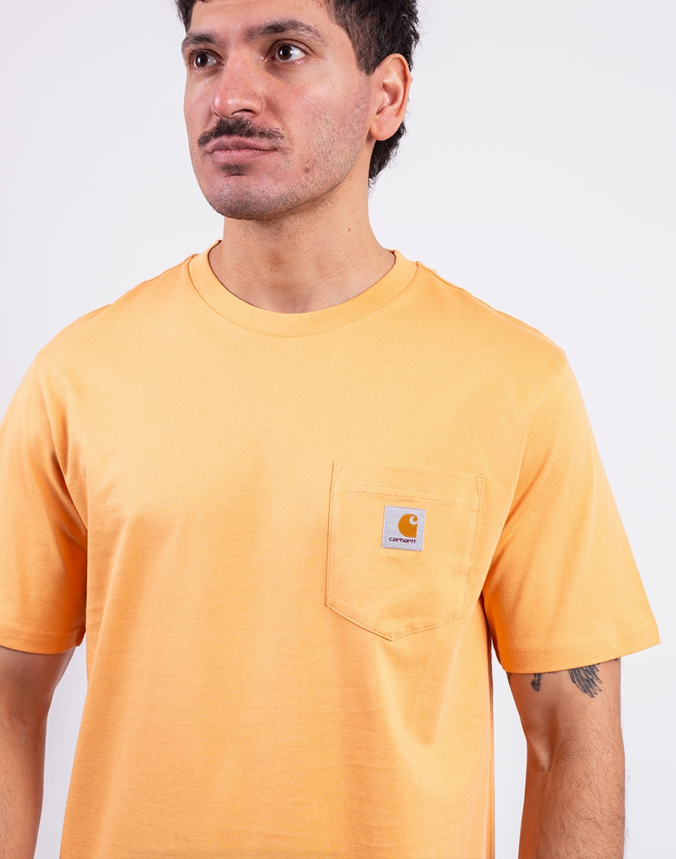 Carhartt WIP S/S Pocket T-Shirt Gentle Orange M