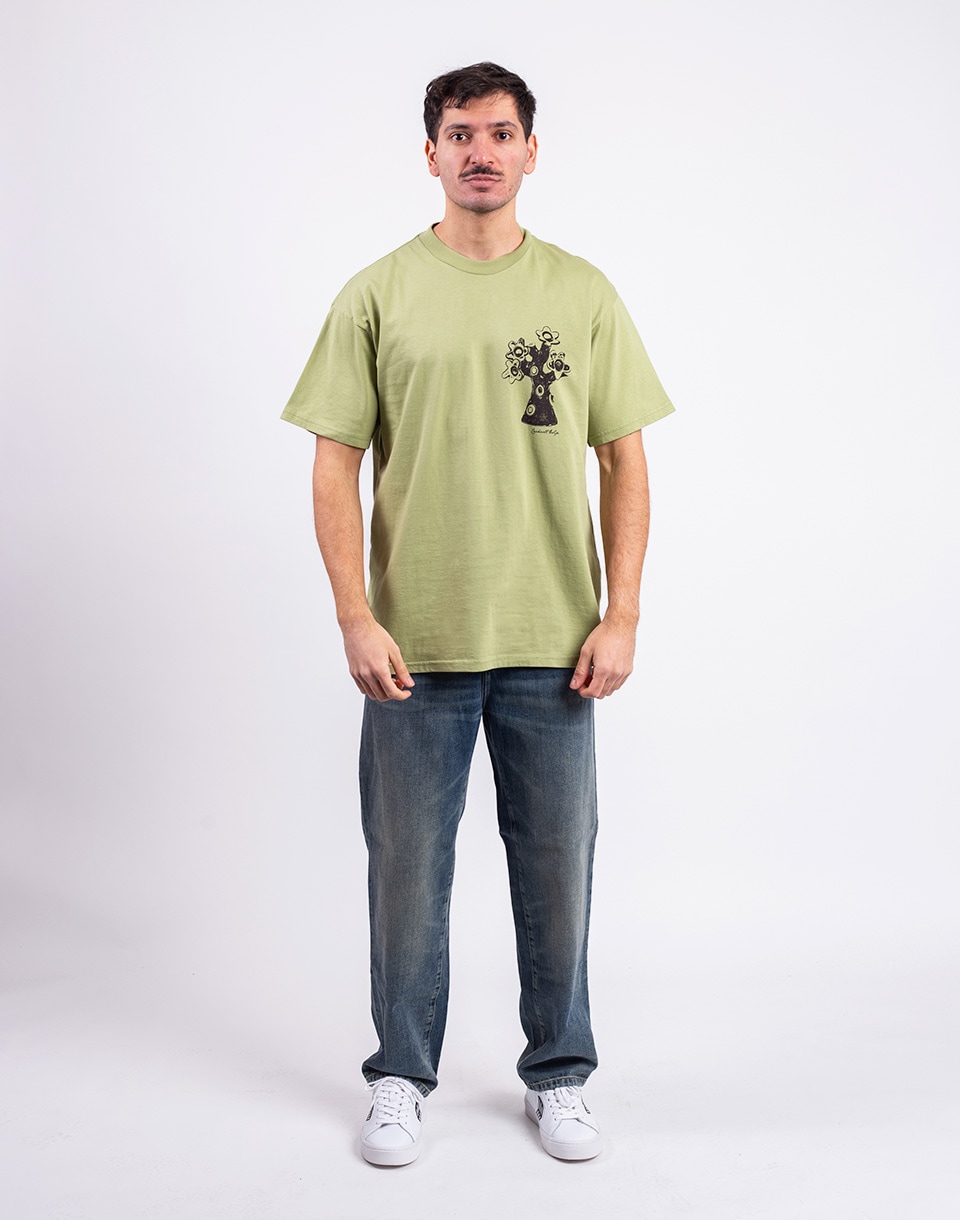 Carhartt WIP S/S Forma T-Shirt Green heavy stone wash S