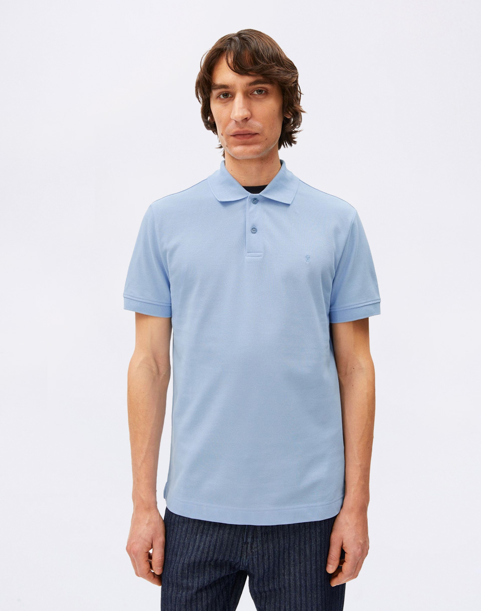 Armedangels Maario Poloshirt 3455 wedgwood XL