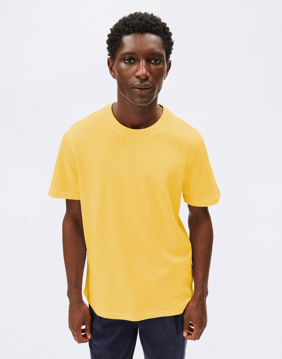 Tričko Armedangels Maarkos 3456 sunflower