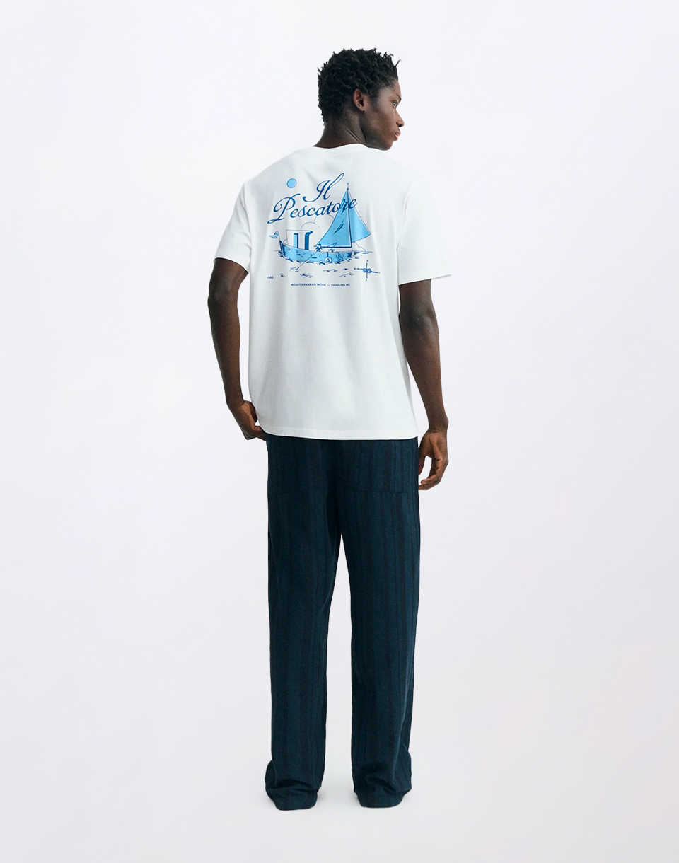 Thinking MU Pescatore Zach Tee WHITE M