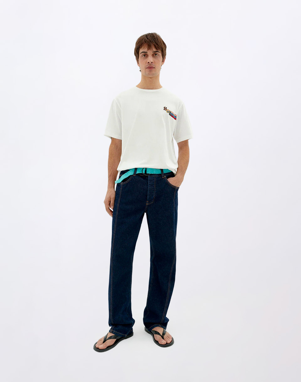 Thinking MU Sol Colors Zach T-Shirt WHITE S