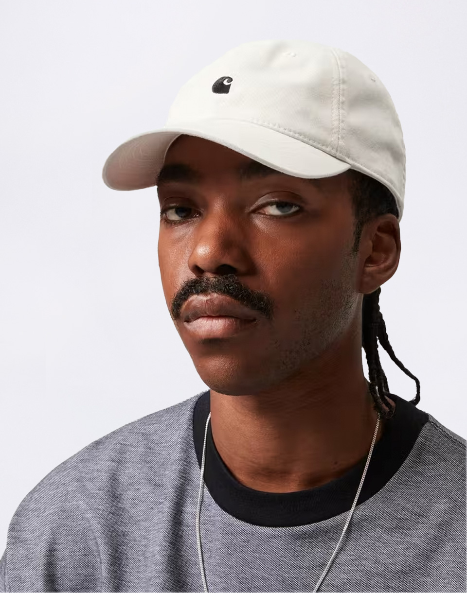 Carhartt WIP Madison Logo Cap White/Black